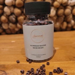haarwerk-microbeads-kleur-5-roodbruin